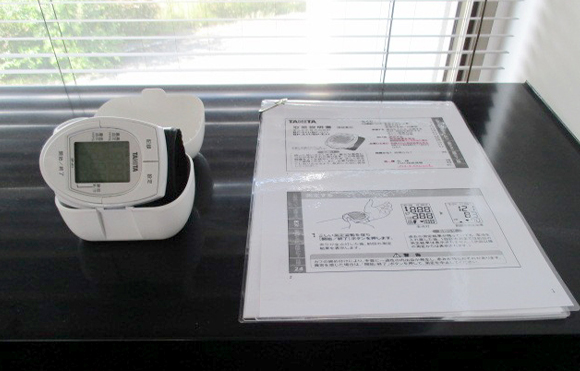 自由に使える血圧測定器